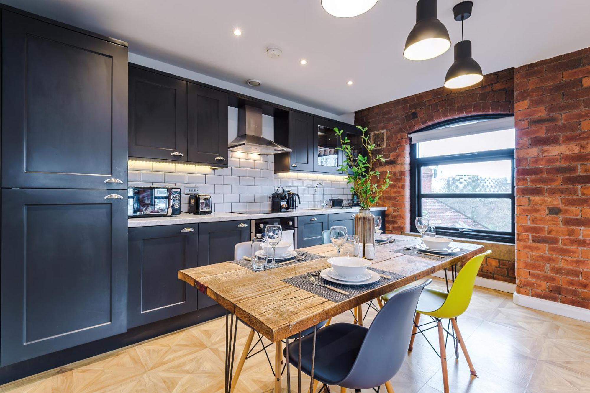 2 King Size Beds In Manhattan Styled Oversize Apartment Leeds  Kültér fotó
