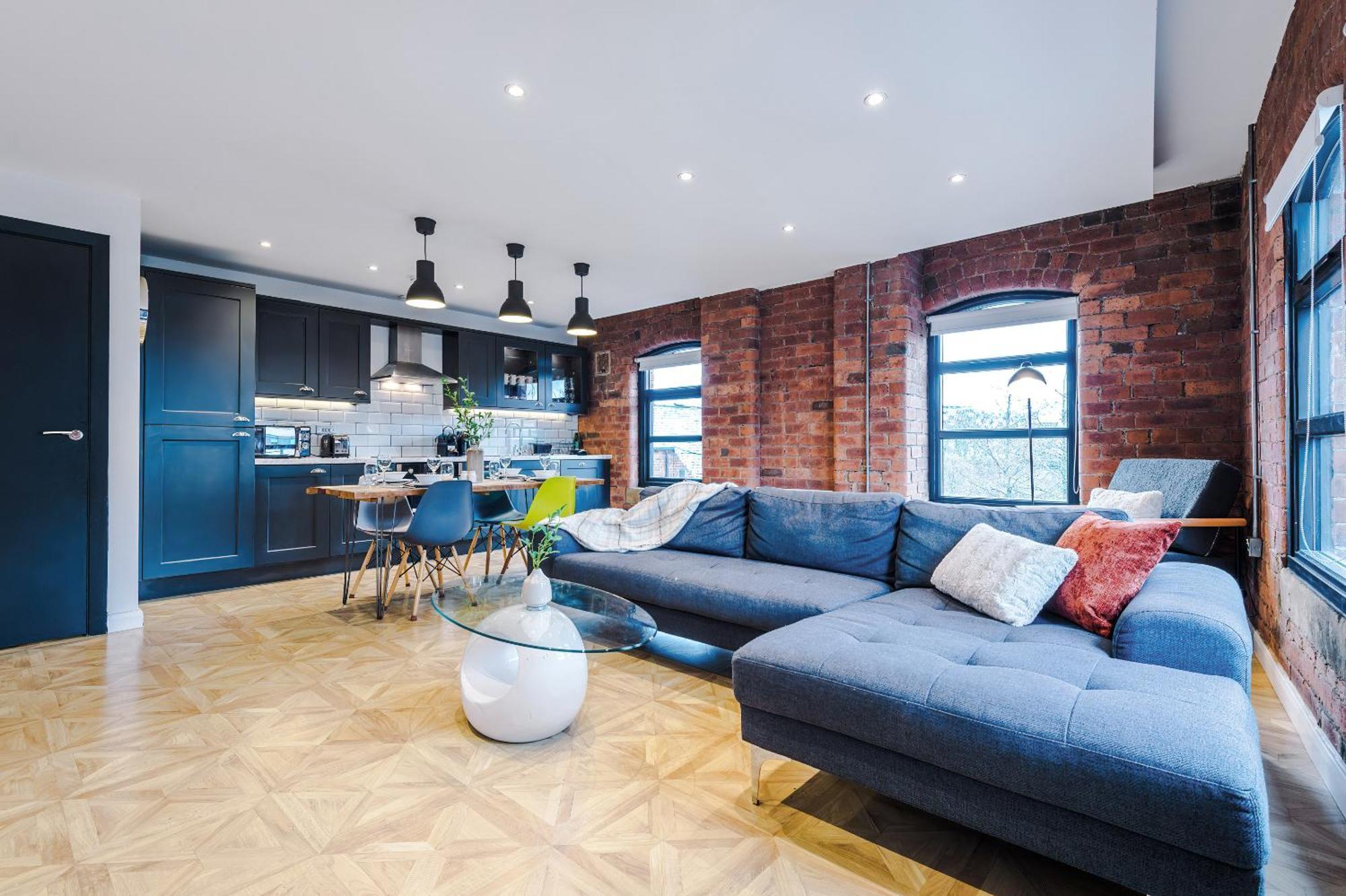 2 King Size Beds In Manhattan Styled Oversize Apartment Leeds  Kültér fotó