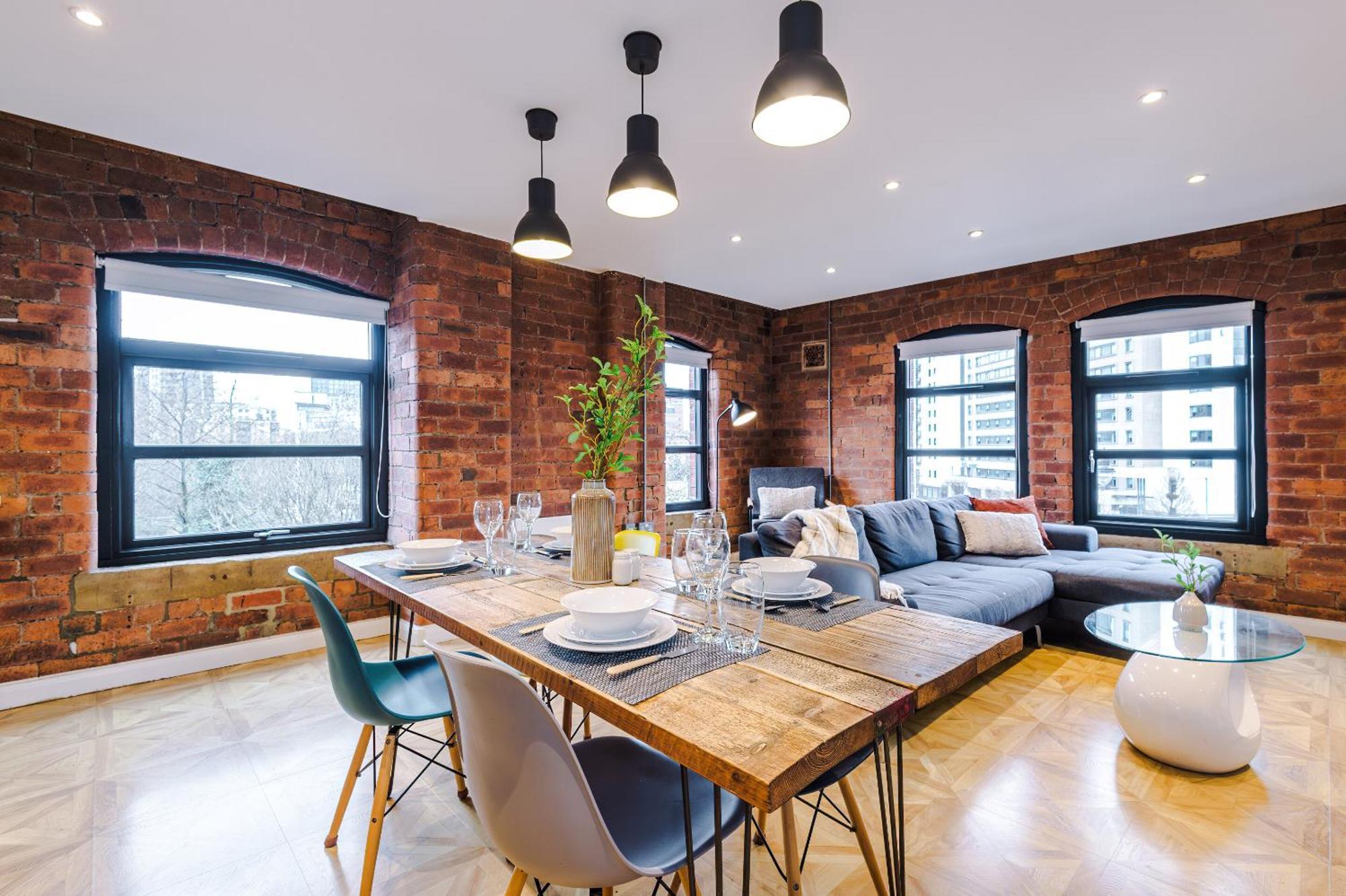 2 King Size Beds In Manhattan Styled Oversize Apartment Leeds  Kültér fotó